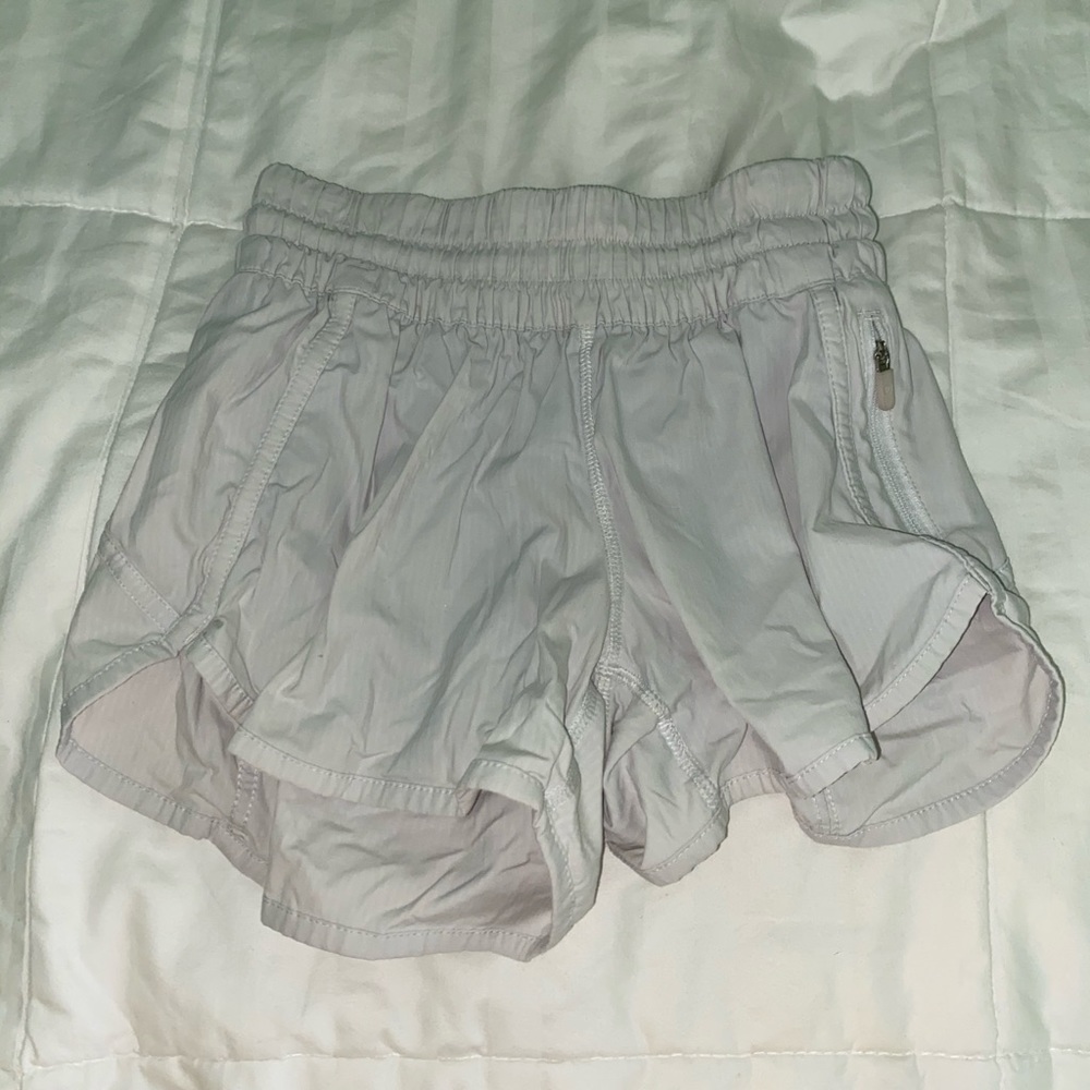 White Lululemon Shorts